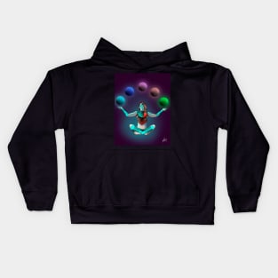 Mother of heavenly yoga Kids Hoodie